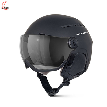 MOON ABS ски каска с интегрирани зимни очила, унисекс, пълно лице, за възрастни