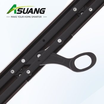 Asuang aluminijski nosač prozorskih roleta, model AS-0103, za balkon, kuhinju, kupaonu i sobu, moderan minimalistički stil