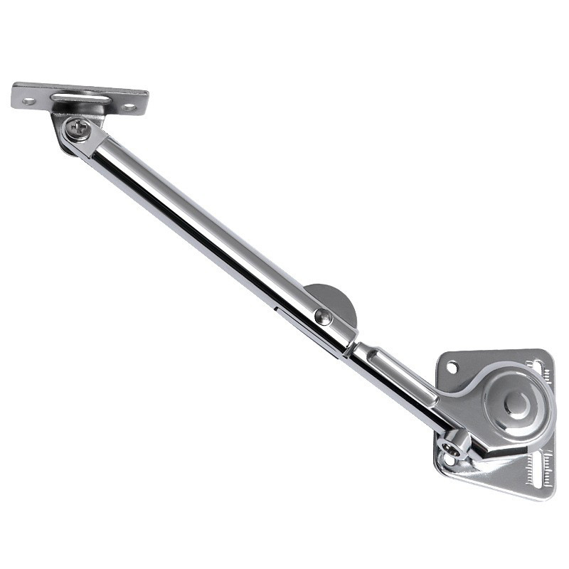 AT08A Хидравличен прът за спиране на повдигащи врати на шкафове, цинкова сплав, леене под налягане, подходящ за горни и долни врати