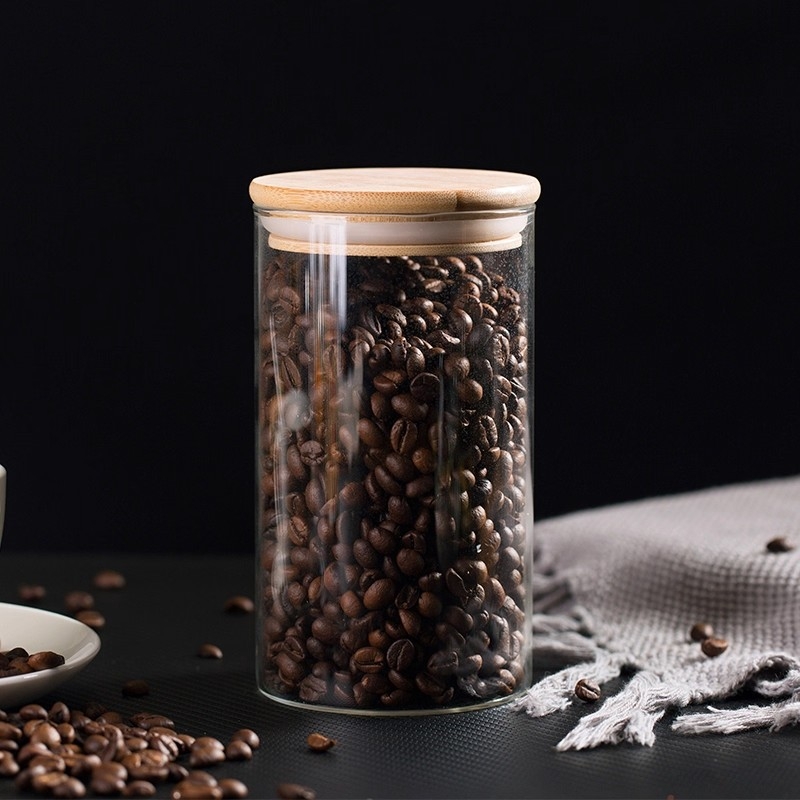 Στεγανοποιημένο γυάλινο δοχείο αποθήκευσης κουζίνας από borosilikat, κυκλικού σχήματος, χωρητικότητα κάτω από 300 ml, συμβατό με φούρνο μικροκυμάτων, δυνατότητα εκτύπωσης λογότυπου