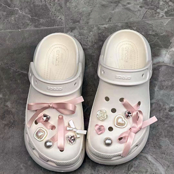Dekorativni dodatak za cipele Flower Bow za sandale i papuče, marka Feiyue, model Flower Bow, pogodan za ljeto, proljeće i jesen, stil: kao na slici