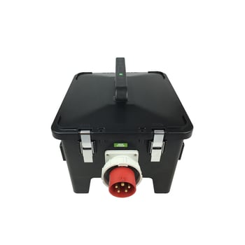 Cutie de distribuție impermeabilă, montată pe perete, cu carcasă PC, 12 circuite, 2 întrerupătoare, IP65, personalizabil