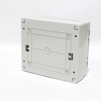 Водоустойчива разпределителна кутия за осветление, IP65, стенен монтаж, ABS капак, външно ниско напрежение