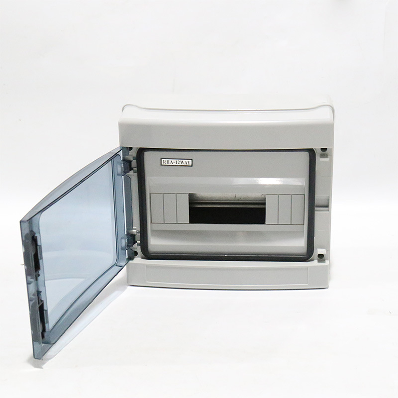 Водоустойчива разпределителна кутия за осветление, IP65, стенен монтаж, ABS капак, външно ниско напрежение