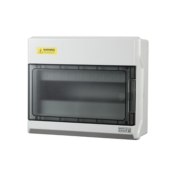 Vanjska IP66 vodootporna kutija za niskonaponsku distribuciju, površinska ili ugradbena montaža, ABS kućište, PC poklopac, 9/12/16/24 krugova