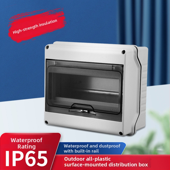 Vonkajší vodotesný rozvodný box pre PV, 3–18 okruhov, IP65, ABS skrinka, menovitý prúd 10 A