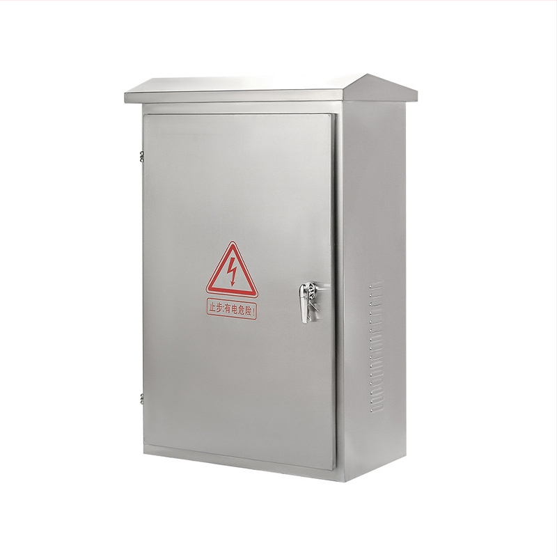 Εξωτερικός αδιάβροχος πίνακας διανομής από ανοξείδωτο χάλυβα 304, IP54, δάπεδο εγκατάστασης, για έλεγχο χαμηλής τάσης και παρακολούθηση ασφάλειας, 65 κυκλώματα, 25 σειρές.