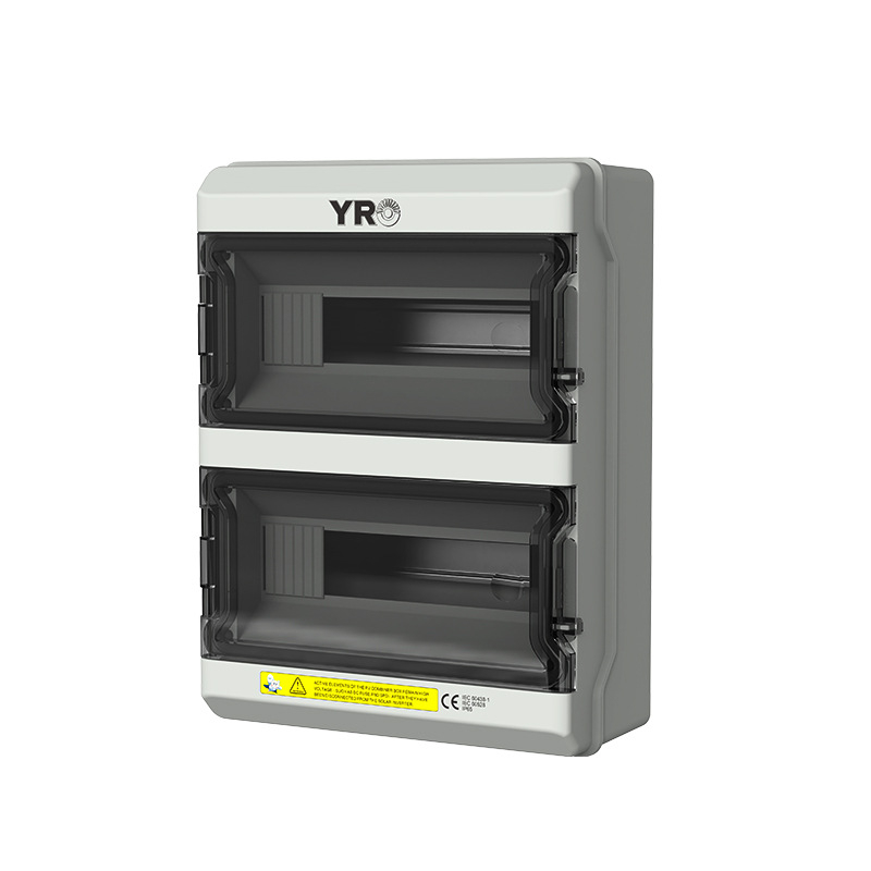 HA серия водоустойчива PV разпределителна кутия IP65 PC+ABS корпус, монтаж на повърхността, 4–39 вериги, 1–3 реда превключватели