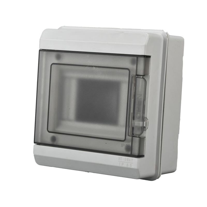 Cutie de distribuție din plastic, rezistentă la apă și praf, montaj pe suprafață sau încastrabil, 5/8/12/18/24/36 circuite