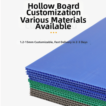 Skladaná PP plastová prepravná nádoba s dutou doskou – vodeodolná, vlhkosťou odolná, antistatická