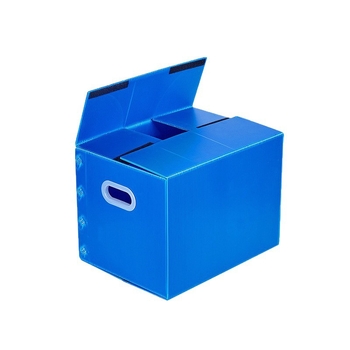 Cutie de transport pliabilă din PP cu placă goală – impermeabilă, anti-static, pentru depozitare