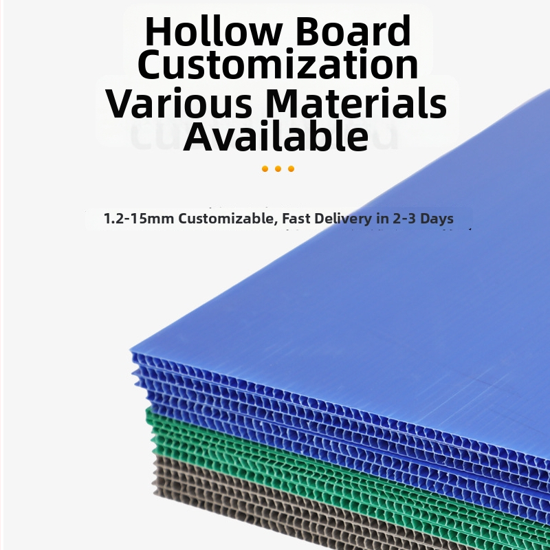 Skladaná PP plastová prepravná nádoba s dutou doskou – vodeodolná, vlhkosťou odolná, antistatická