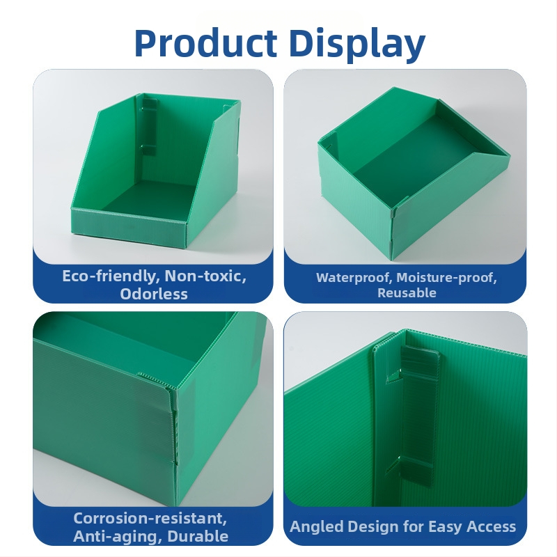 PP organizačná škatuľa s vodotesným a vlhkosť odolným dizajnom, škatuľka na súbory s nakloneným predným otvorom, Xingyu Industrial