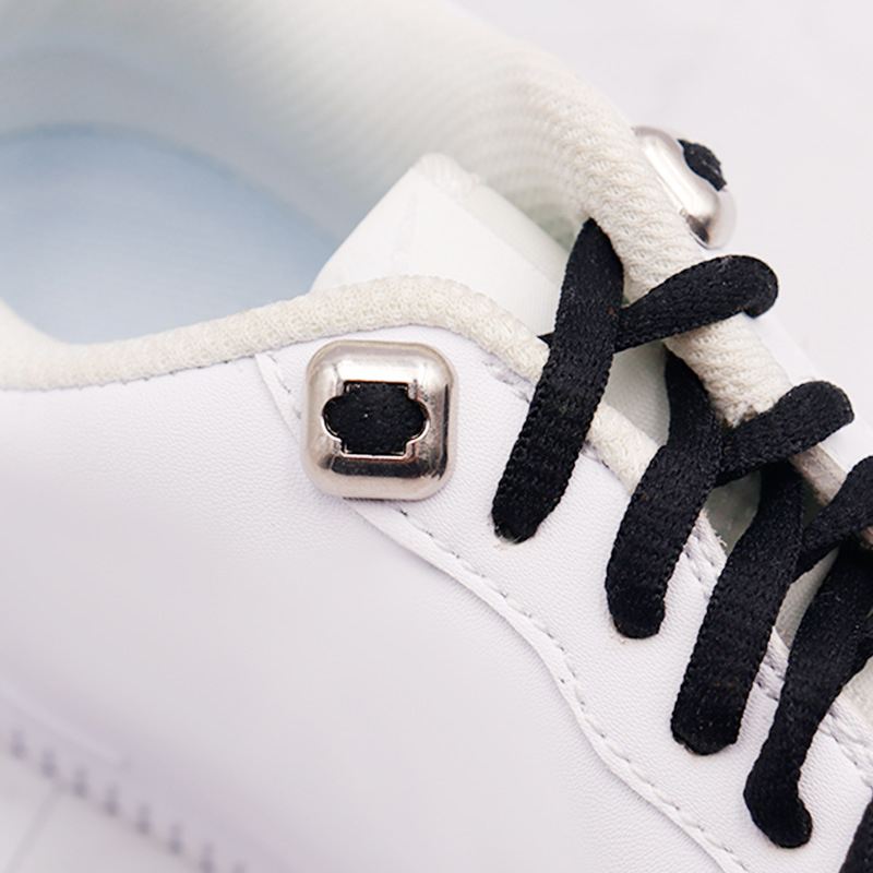 Kulogin Cataramă pentru pantofi fără șireturi – metalică, model #54 seria, compatibil cu adidași, pantofi sport, casual și de lucru, dimensiuni 12.9×12.9 mm