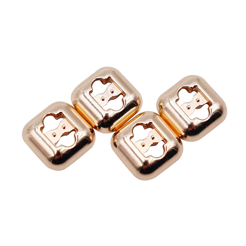 Kulogin Cataramă pentru pantofi fără șireturi – metalică, model #54 seria, compatibil cu adidași, pantofi sport, casual și de lucru, dimensiuni 12.9×12.9 mm