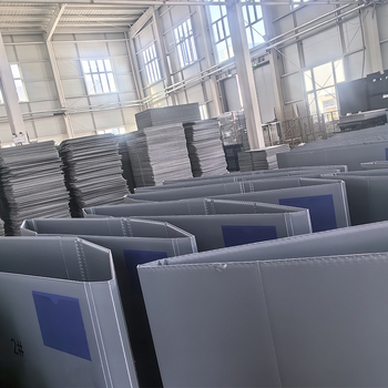 Cutie logistică pliabilă cu panou celular hexagonal, etanșă la apă și umezeală, din PP, cu rezistență înaltă