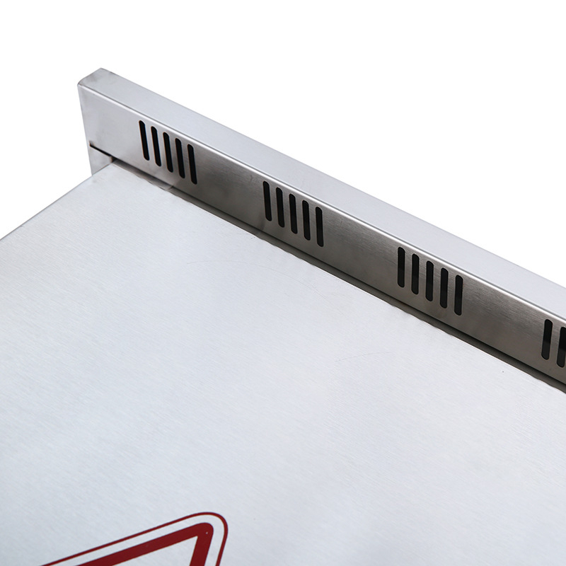 Външен водоустойчив стенен шкаф за разпределение от неръждаема стомана, IP65, размери 500x400x180, персонализируеми вериги, шкаф за превключване/мрежа