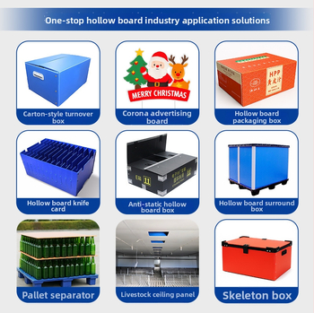 PP dutá doska pre prepravné krabice, odolná voči vlhkosti, skladacia, recyklovateľná, prispôsobiteľné vnútorné a vonkajšie rozmery, hrúbka steny 2-6 mm