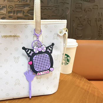 Breloc din ABS, tablă de desen cu mărgele magnetice, design nod fluture, stil drăguț