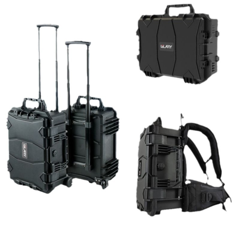 GLARY Tie Rod Kit — Cutie de depozitare din aliaj PP pentru unelte și instrumente, tip Tie Rod, seria cutiilor din plastic cu posibilitatea de stivuire