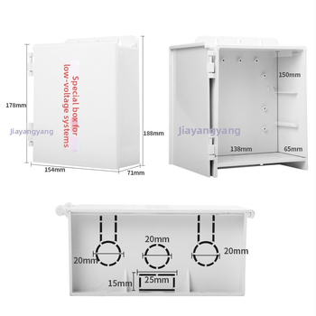 Κουτί τροφοδοσίας CCTV, πλαστικό περίβλημα, εξωτερικά αδιάβροχο και ανθεκτικό στη σκόνη, πόρτα με πλευρικό άνοιγμα, 800A ονομαστικό ρεύμα