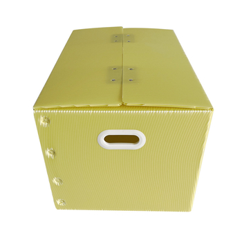 Cutie turnover din plăci goale PP pentru piese auto — impermeabilă, rezistentă la uzură, antistat, cu înaltă rezistență