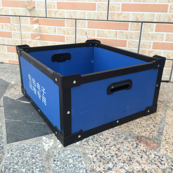 Cutie turnover din PP cu placă goală, schelet cu cadrul, pereți 5–10 mm, dimensiuni interioare/exterioare personalizabile, capacitate de încărcare 50–100 kg