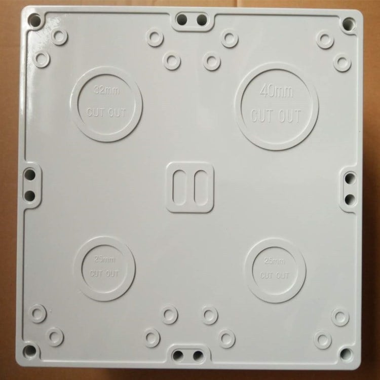 Κουτί διανομής από πλαστικό, αδιάβροχο και ανθεκτικό στη φλόγα, σειρά 56CB8N, IP66, 20A, ρεύμα βραχυκυκλώματος 200A, UV-ανθεκτικό