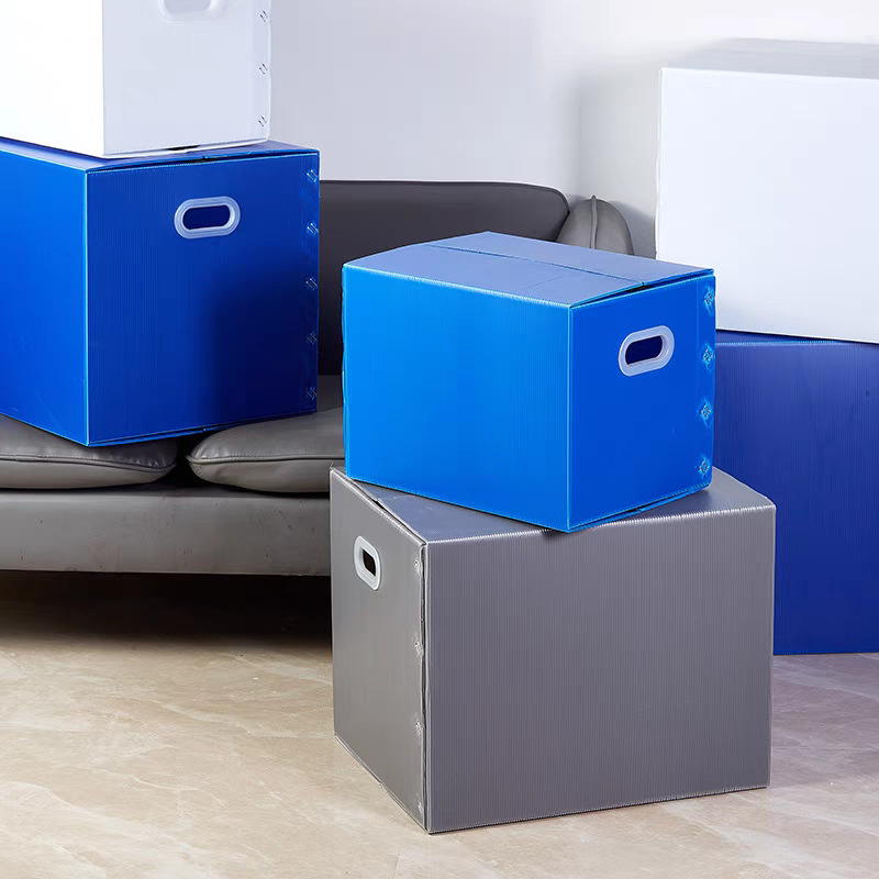 Cutie de depozitare din plastic, personalizabilă la cerere, cu imprimare de logo