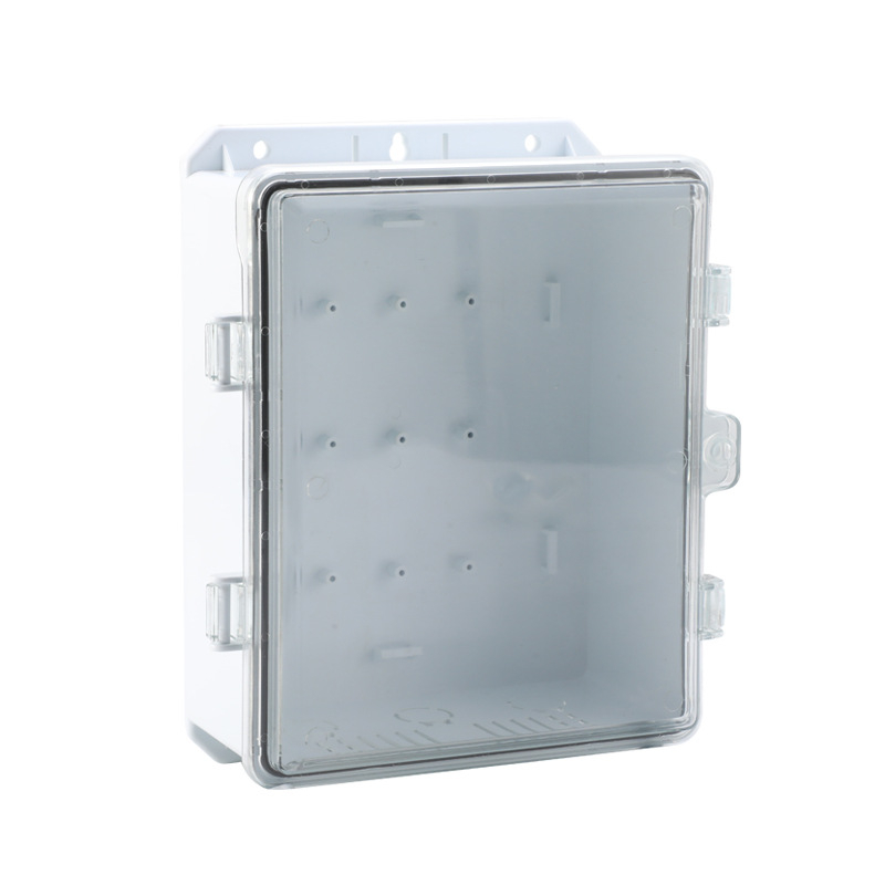 Пластмасова водоустойчива разпределителна кутия, ABS корпус, стенен монтаж, размери 180×250×100 мм, серия Zhouxing