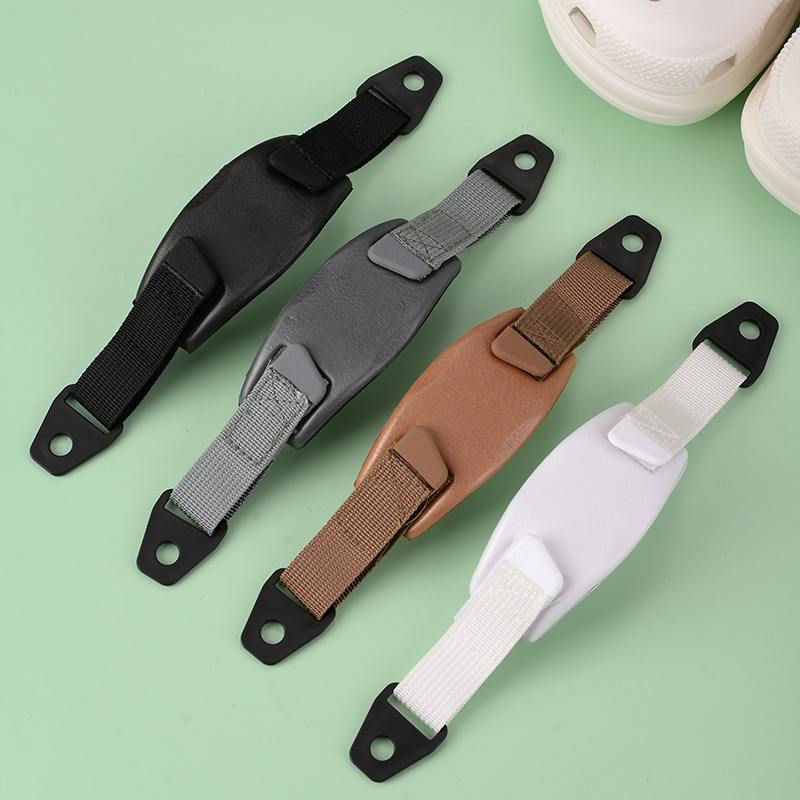 Hyun-Chi casual klompe od platna s odvojivim stražnjim remenom i Velcro dizajnom za vezivanje, za sve sezone (dužina vezice 23 cm)