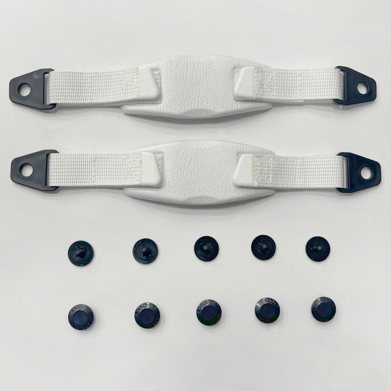Hyun-Chi casual klompe od platna s odvojivim stražnjim remenom i Velcro dizajnom za vezivanje, za sve sezone (dužina vezice 23 cm)