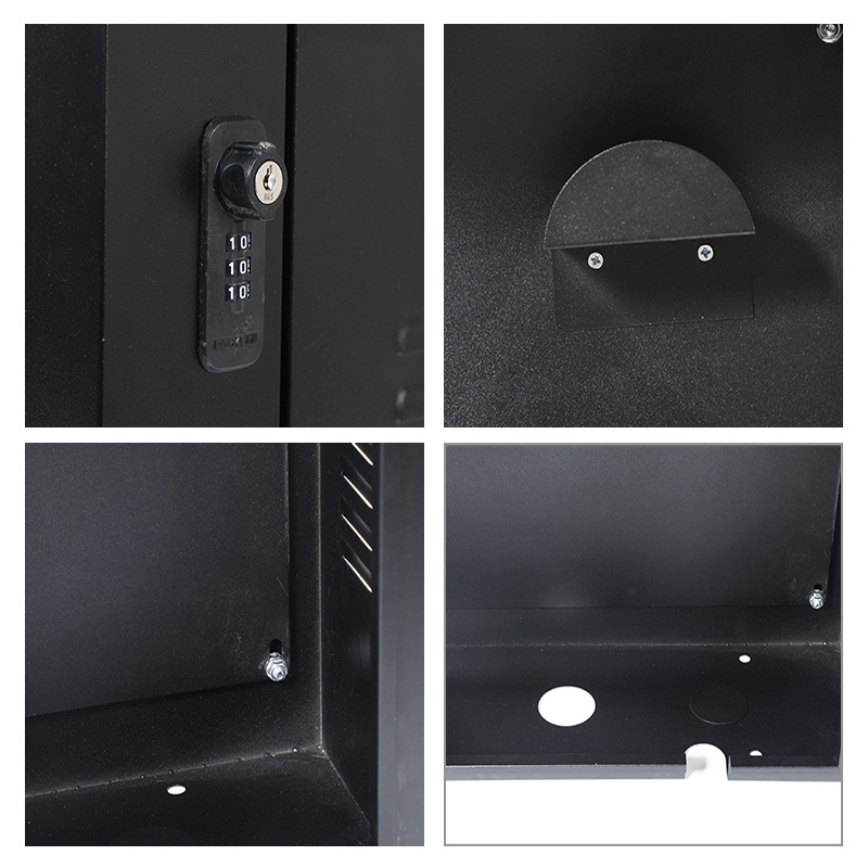 Защитна кутия за зарядна колона за външна употреба, корпус от желязо, стенен монтаж, серия Enxiang