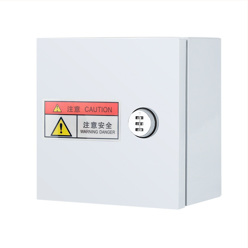 Vonkajší box na nabíjanie EV so zámkom na heslo, proti krádeži, nepremokavý, IP55, 32A, šasi z plechu za studena lisovaného