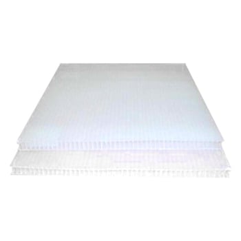 PP куха вълнообразна пластмасова платка – влагозащитна, водоустойчива, антистатична; удебелена за съхранителни кутии; произход: Джянсу