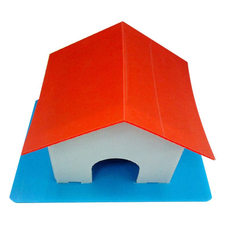 PP куха вълнообразна пластмасова платка – влагозащитна, водоустойчива, антистатична; удебелена за съхранителни кутии; произход: Джянсу