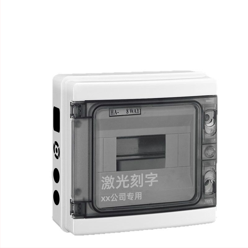 HA4-24 пластмасова разпределителна кутия за външно ползване, водоустойчива IP66, корпус от ABS панел и метално дъно, серия Електрическа кутия