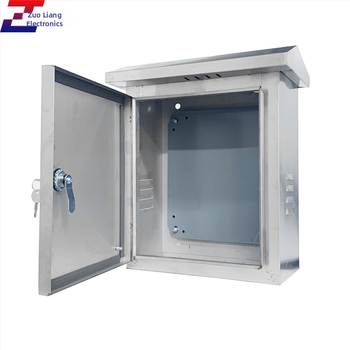 Nerezová vonkajšia skrinka na stenu pre rozvod a monitorovanie, odolná voči dažďu