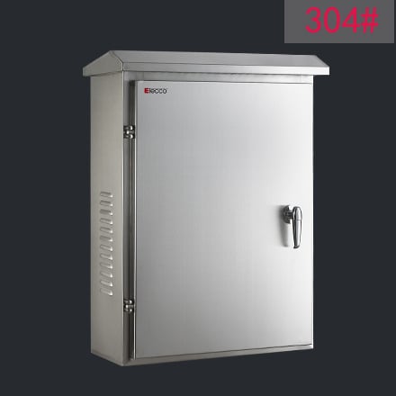 Vanjska kutija za električno upravljanje od nehrđajućeg čelika 304, poklopac 0,8 mm, IP55, zidna montaža, CCC certifikat