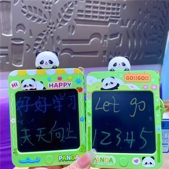 Κλειδοθήκη με Panda – πλαστική graffiti πίνακας ζωγραφικής, διακοσμητικό γραφείου