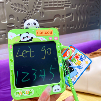 Κλειδοθήκη με Panda – πλαστική graffiti πίνακας ζωγραφικής, διακοσμητικό γραφείου