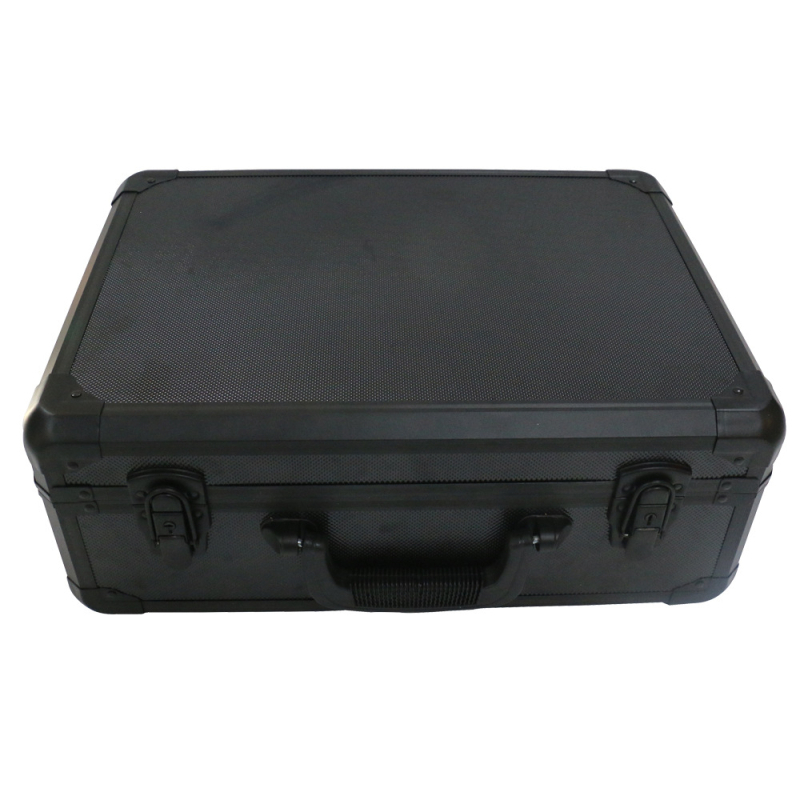 Alumínium-keretes sportkártya doboz ABS lemez és ABS felület, testreszabott belső, 5 kártya kapacitás