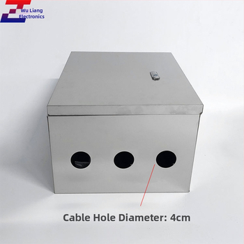 Vnútorná skriňa z nerezovej ocele pre stenu, rozvodová a napájacia skrinka, odolná voči dažďu, pre zabezpečenie a monitorovací systém