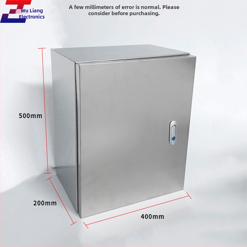 Vnútorná skriňa z nerezovej ocele pre stenu, rozvodová a napájacia skrinka, odolná voči dažďu, pre zabezpečenie a monitorovací systém