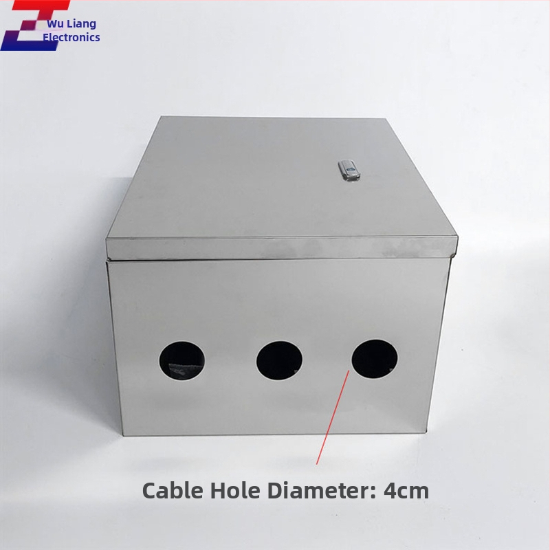 Vnútorná skriňa z nerezovej ocele pre stenu, rozvodová a napájacia skrinka, odolná voči dažďu, pre zabezpečenie a monitorovací systém