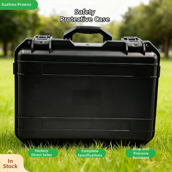 Кутия за инструменти – водоустойчива PP пластмаса, 100 кг товароносимост, вътрешна облицовка от EVA пяна, модел BP403A, за дронове и прецизни инструменти