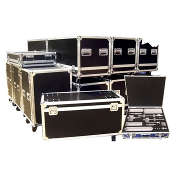 Prilagođeni aluminijski flight case za instrumente i opremu, okvir od aluminijske legure, vodootporna ploča, EVA unutrašnjost