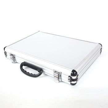 Alumínium ötvözetből készült szállító tok felszerelésekhez, ütésálló, vízálló, görgős kivitel