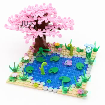 Jiole építő blokkok, ABS műanyag, DIY engedélyezett, nettó tömeg 0.1 kg, 15–35 éveseknek