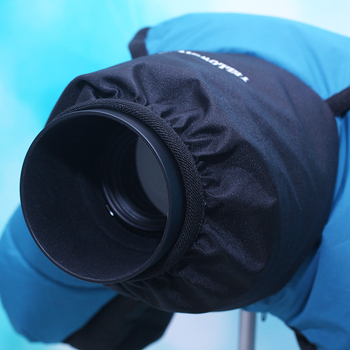 AYXSEE Външна топла обвивка за DSLR и безогледални камери, 720 g, произход Китай, зимна защита от студ с кух памучен слой, лицензирана частна марка